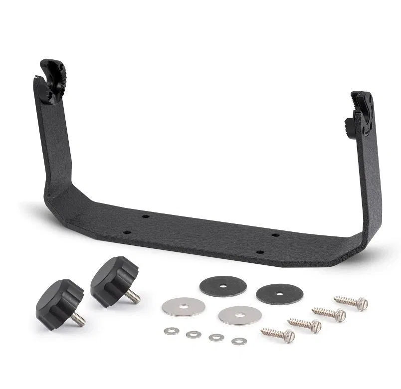 740235-1 – HUMMINBIRD Fish Finder Mount, Compatible With XPLORE™ 12 Fish Finder Gimbal Bracket Black Aluminum With Mo...